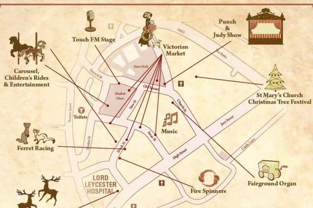 The Victorian Evening map by Warwick District Council